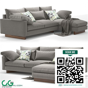 West elm Harmony Down-Filled Chaise Sectional